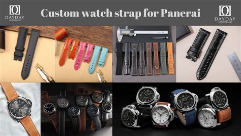 panerai luminor strap replacement|panerai aftermarket straps.